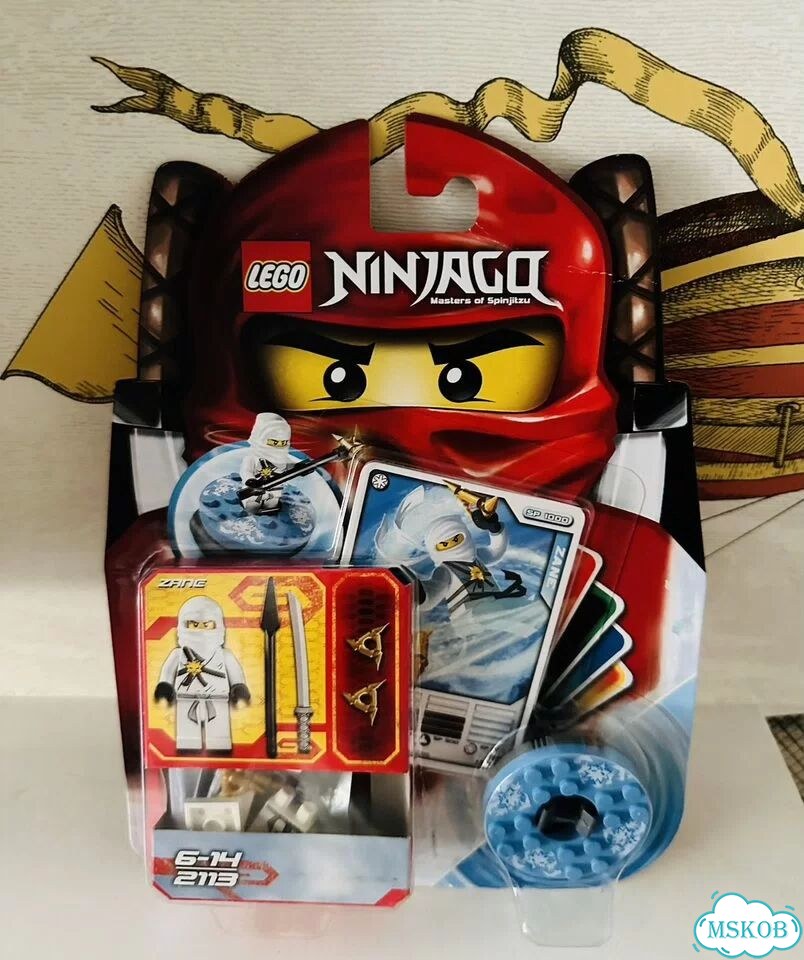 Lego Ninjago 2113 Zane blister pack новый фото 2