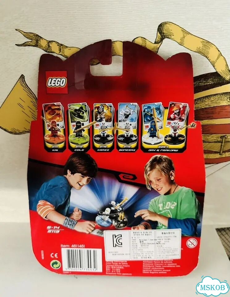 Lego Ninjago 2113 Zane blister pack новый фото 3