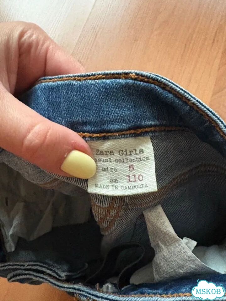 Шорты на девочку Zara (110) фото 5