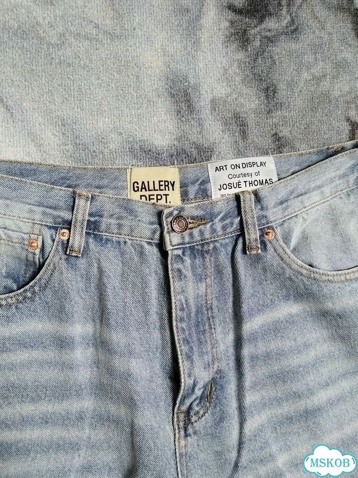 Джинсы gallery dept flared голубые фото 6