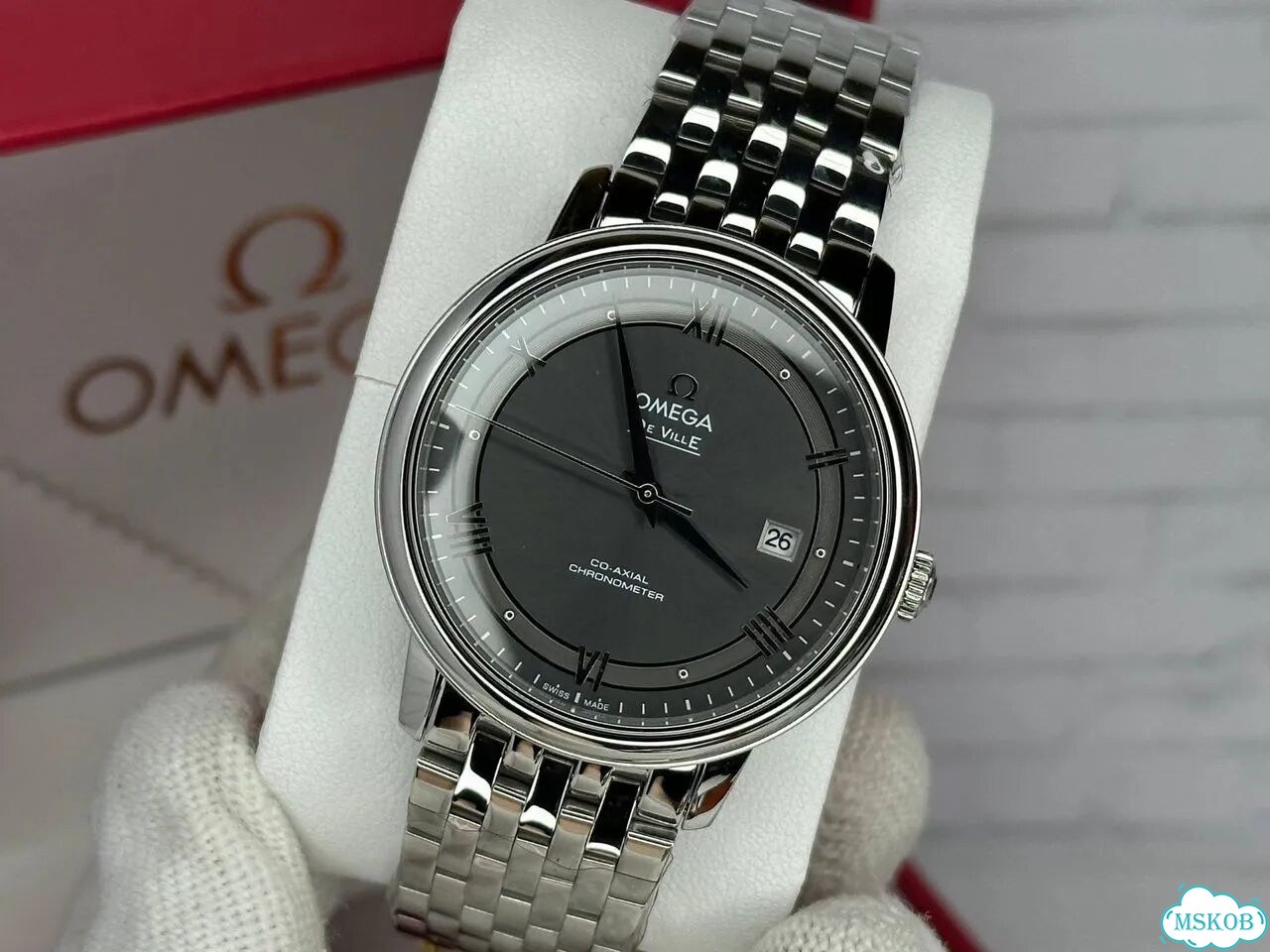 Часы мужские Omega De Ville механические фото 4
