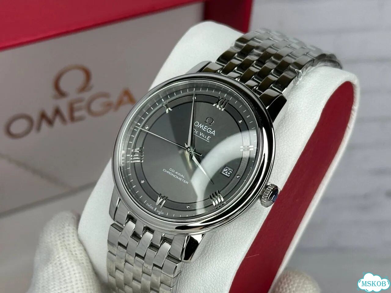 Часы мужские Omega De Ville механические фото 5