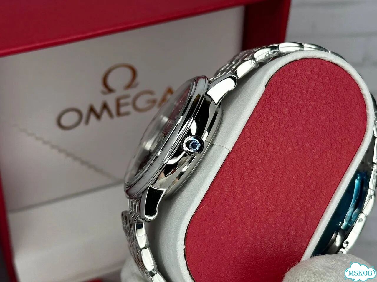 Часы мужские Omega De Ville механические фото 7