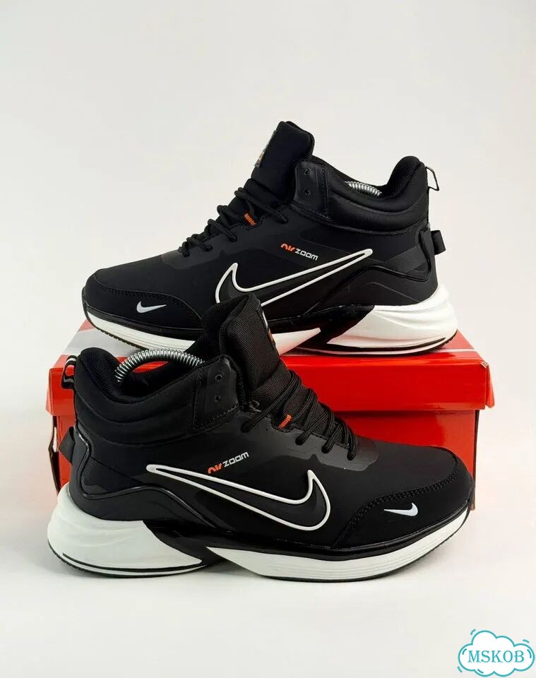 Nike Zoom Pegasus Black White фото 5