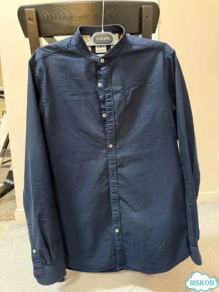 Рубашка zara мужская фото 1