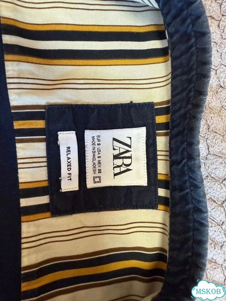 Рубашка zara мужская фото 2