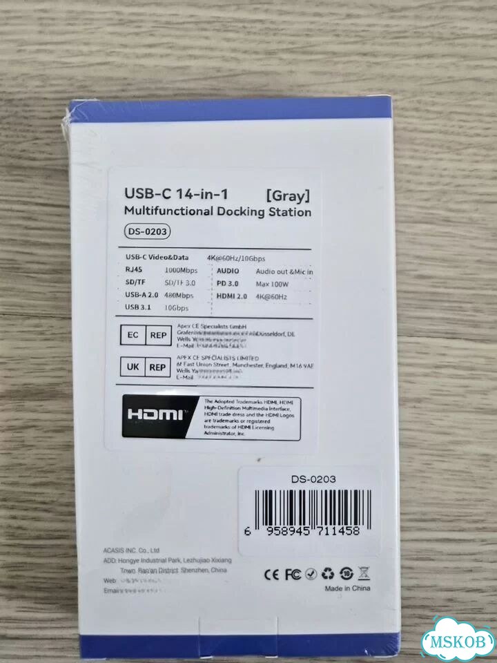 Док-станция Acasis USB-C 14-in-z ds-0203 фото 2