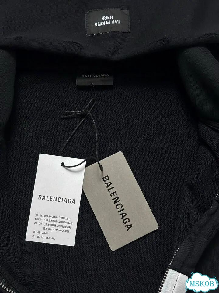 Зип Худи Balenciaga Archive Black фото 5