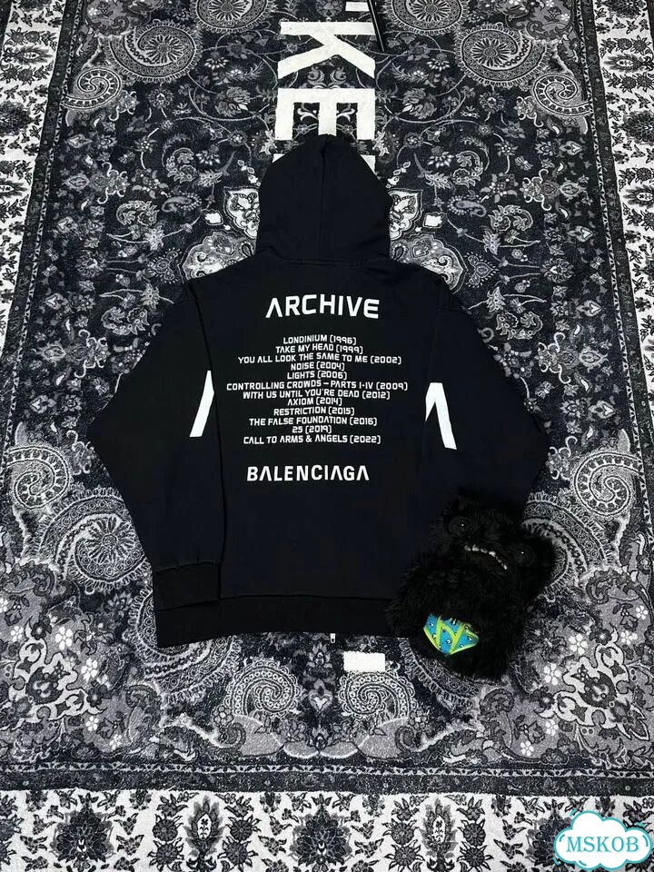 Зип Худи Balenciaga Archive Black фото 9