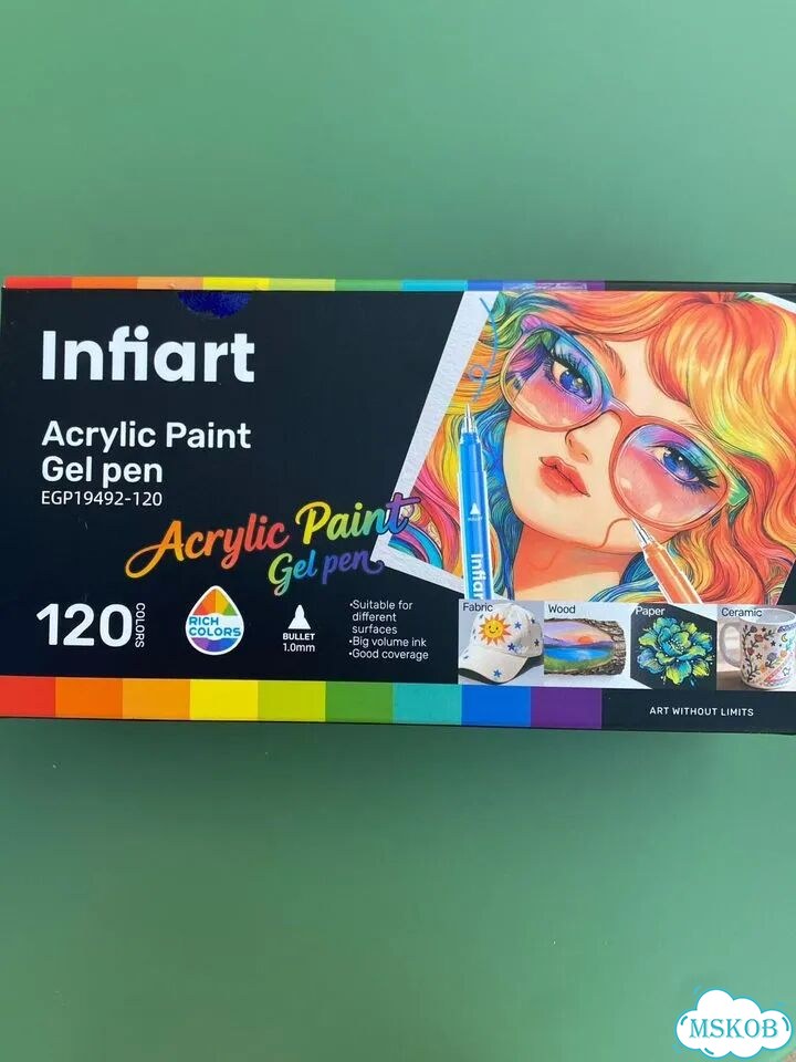Infiart ручки акриловые 120 фото 1