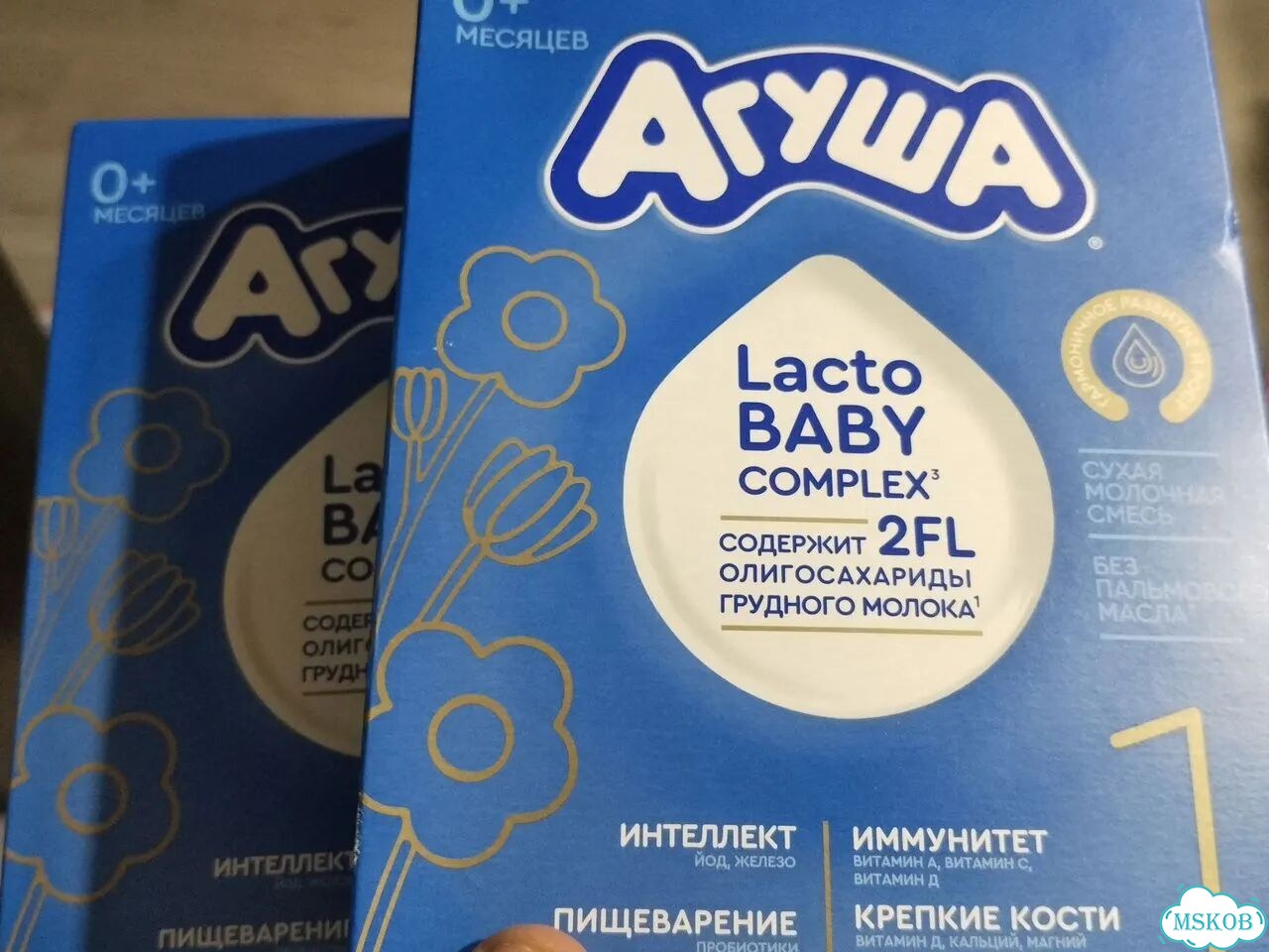 Молочная смесь Агуша 1 lacto baby complex 350 фото 1