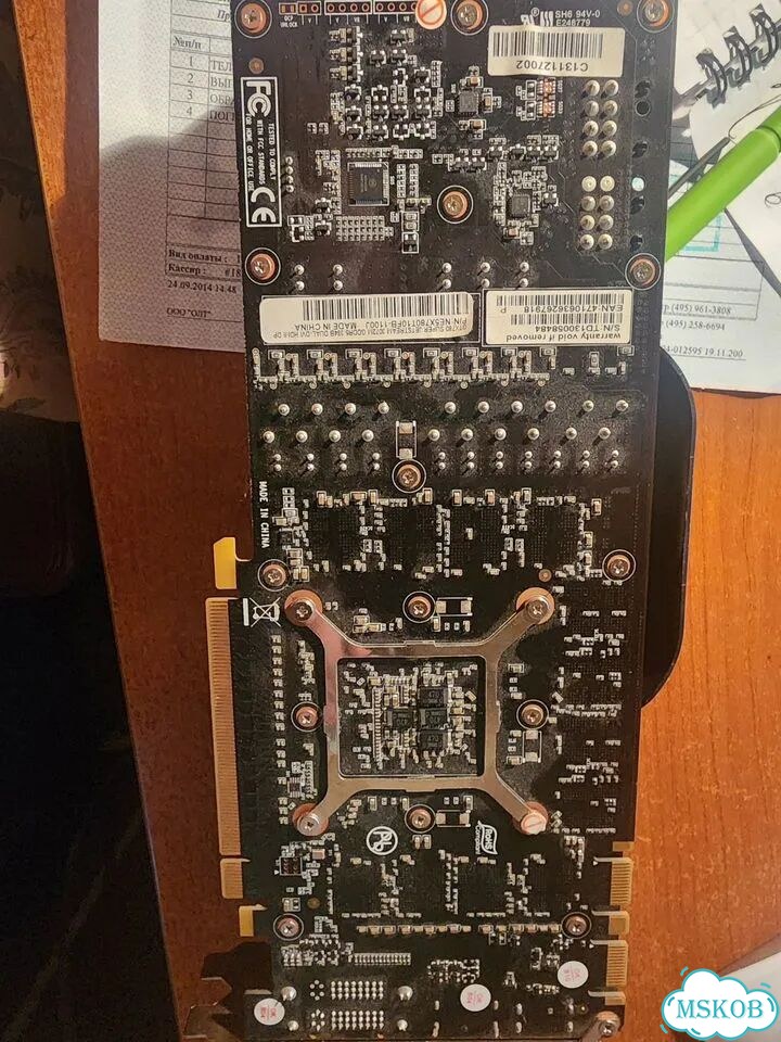Видеокарта palit geforse CTX 780 фото 2
