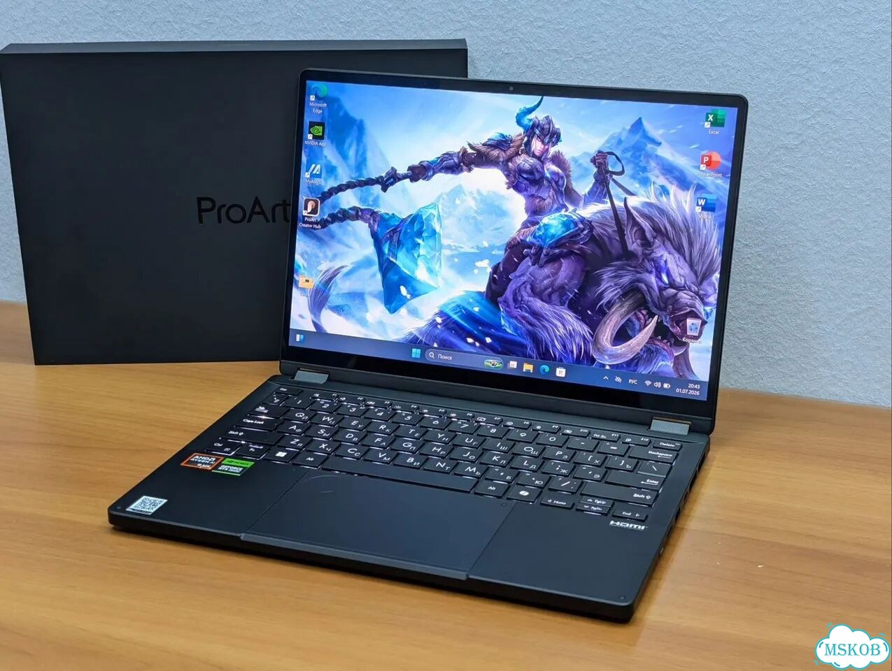 Asus ProArt x360 3K Oled Ai9 hx 370w 32 2T 4060 фото 5