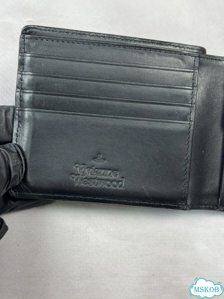 Vintage Vivienne Westwood Orb Tonal Plaid Wallet фото 7