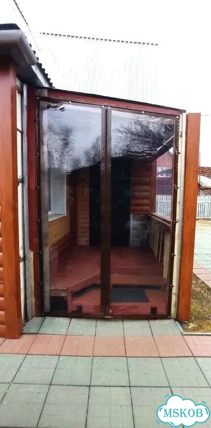 Пвх / мягкие окна / для беседки и отдыха фото 2