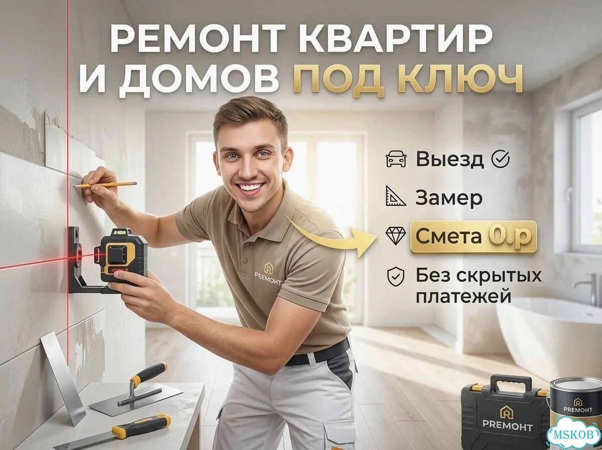 Внутренняя отделка квартир и других помещений фото 1