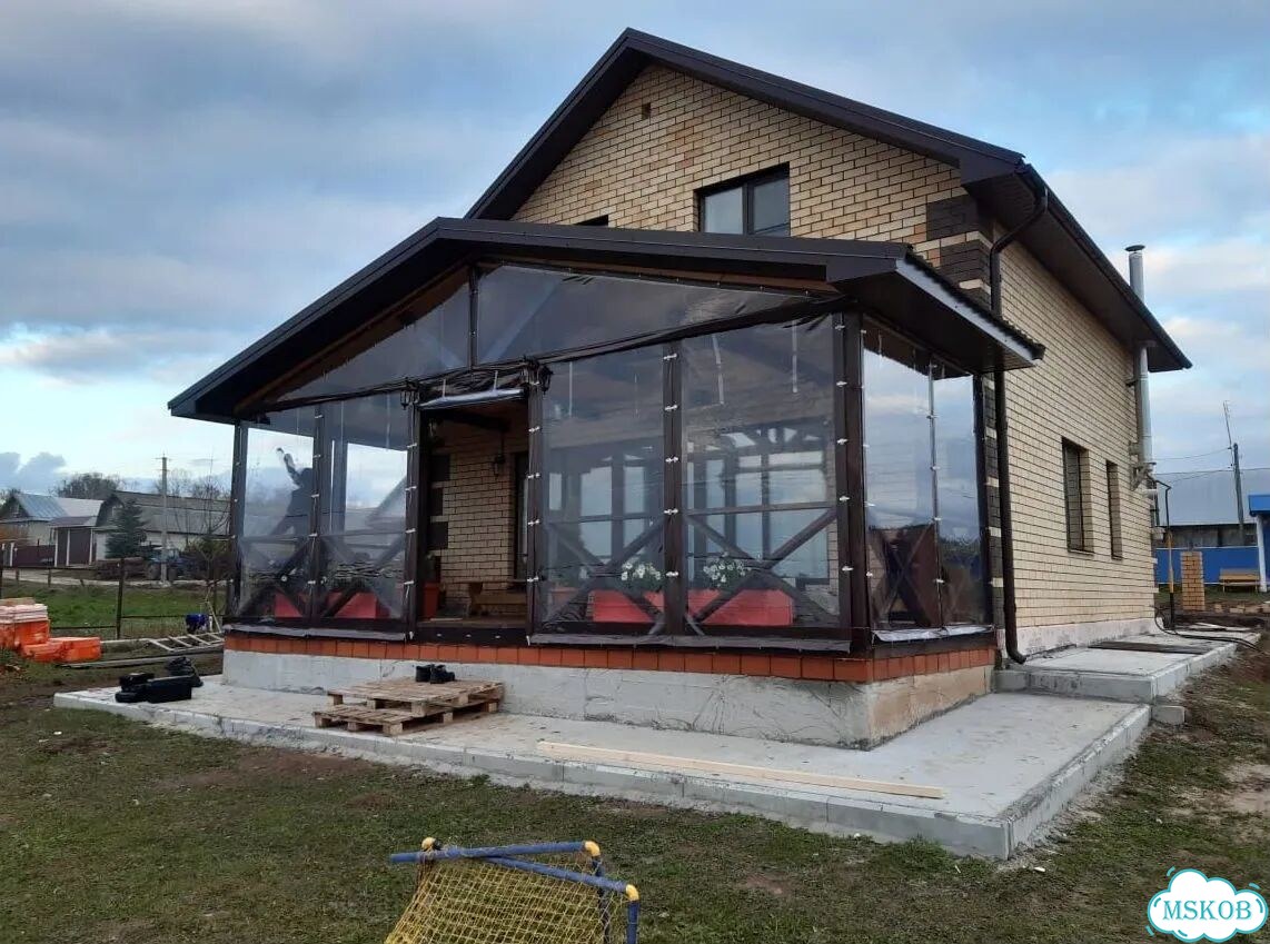 Мягкие окна пвх для беседок, веранд и навесов фото 5