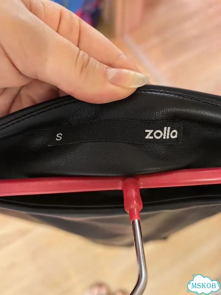 Юбка zolla кожзам S фото 3