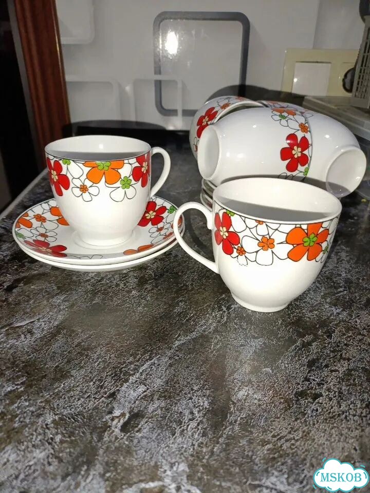 Чайно кофейный сервиз фото 1