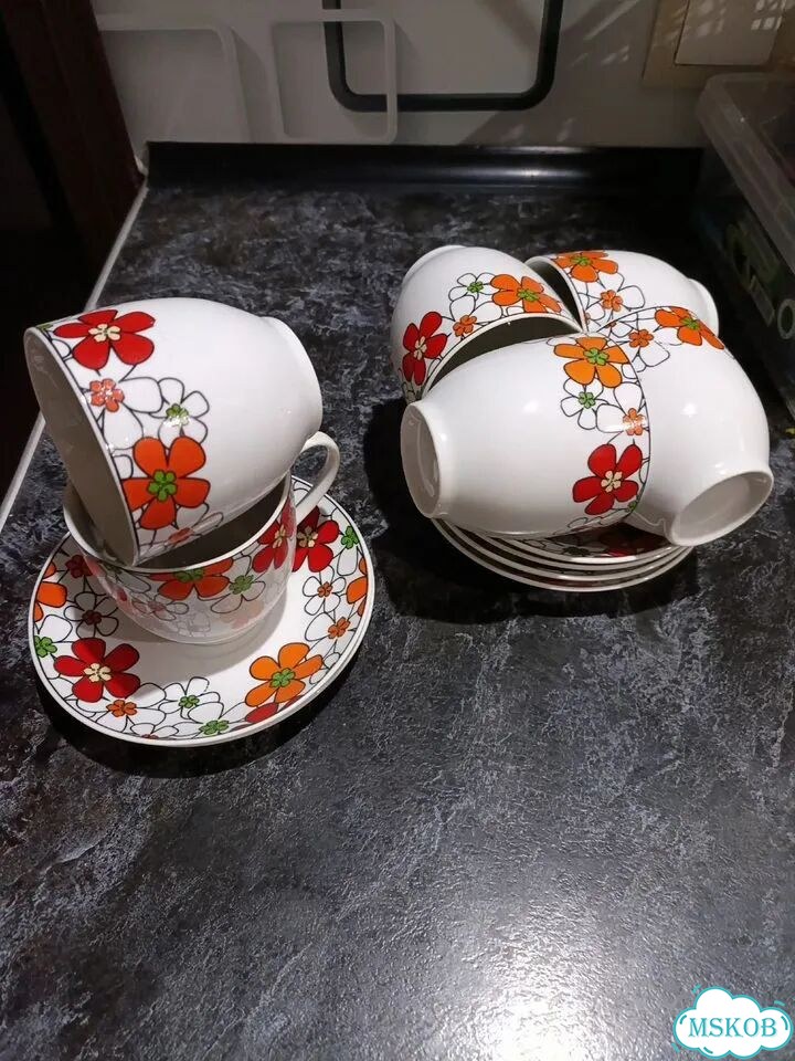Чайно кофейный сервиз фото 2