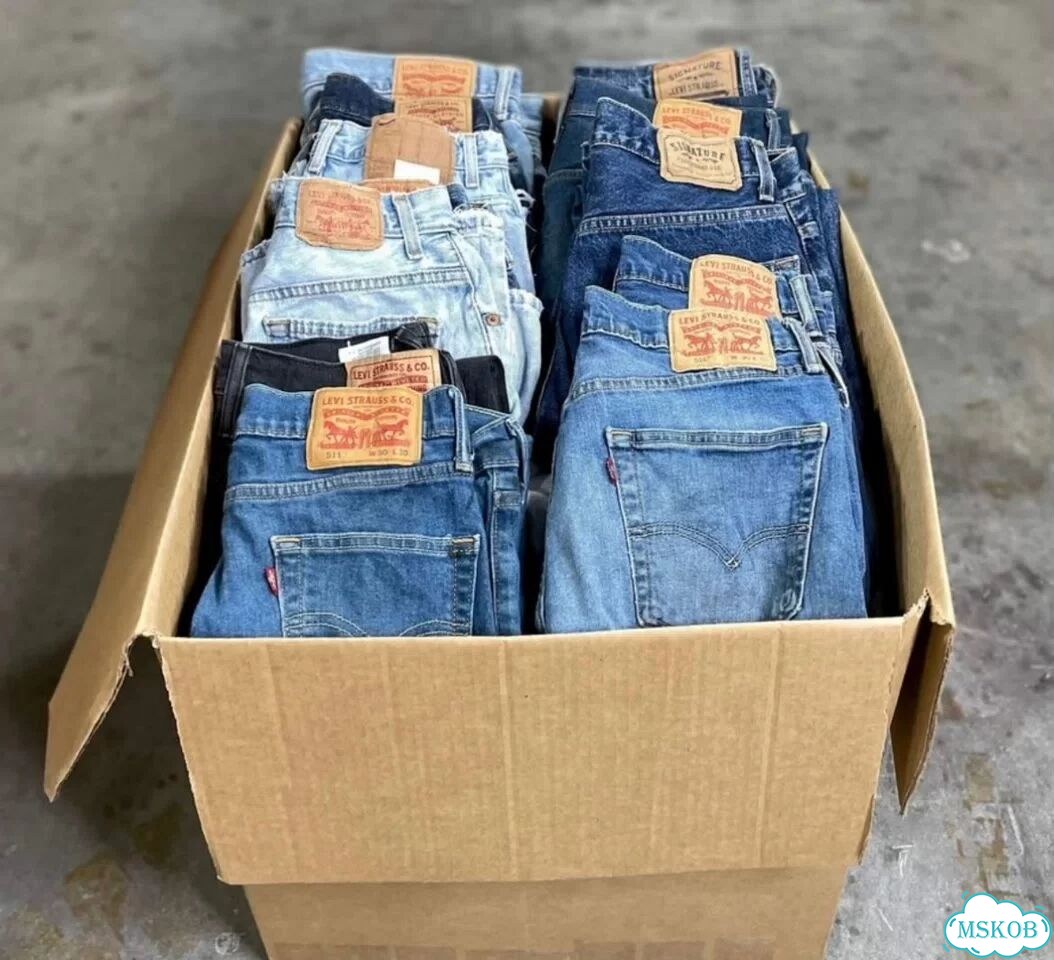 Джинсы Levi's 501 Легкие Хлопок & Стретч фото 1