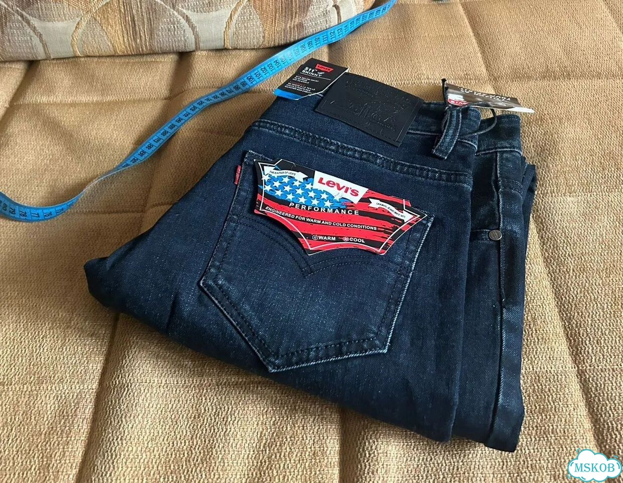 Джинсы Levi's 501 Легкие Хлопок & Стретч фото 10