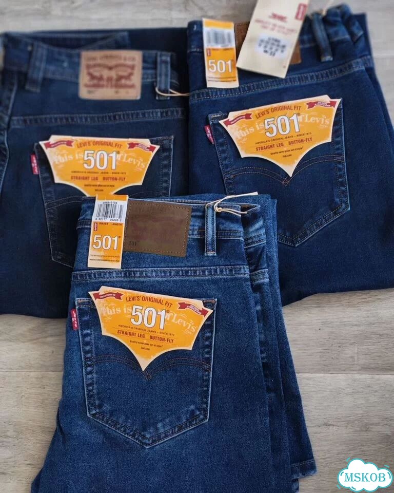 Джинсы Levi's 501 Легкие Хлопок & Стретч фото 2