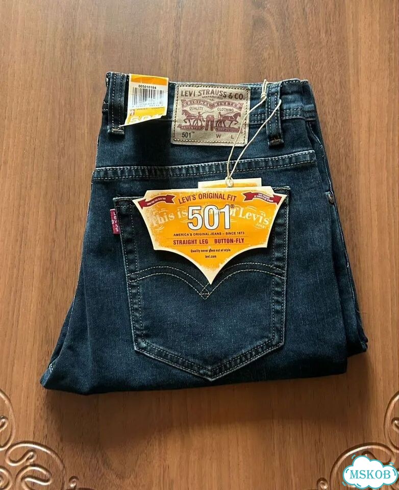 Джинсы Levi's 501 Легкие Хлопок & Стретч фото 5