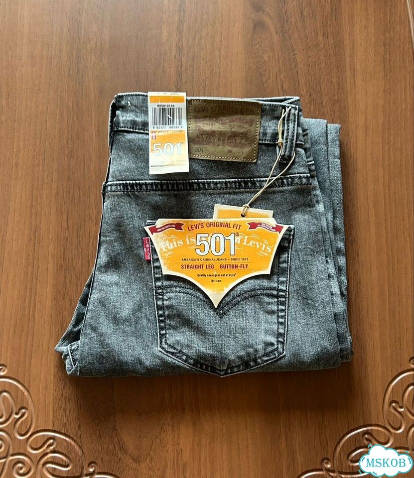 Джинсы Levi's 501 Легкие Хлопок & Стретч фото 8