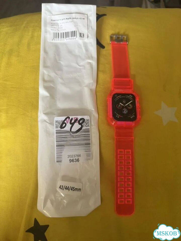 Ремешок для часов apple watch 42/44/45. Новый фото 1