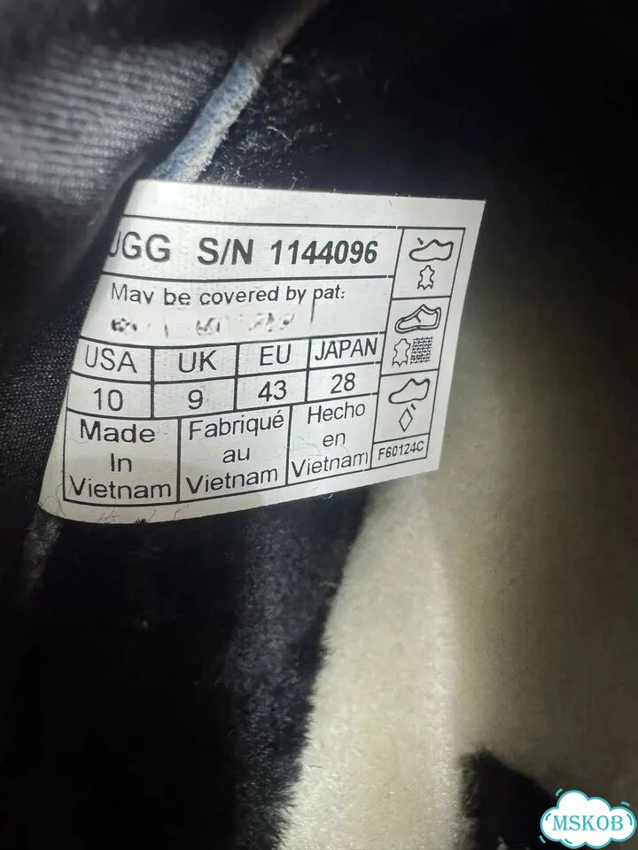 UGG Tasman Weather Hybrid ботинки чёрные EU 43 фото 7