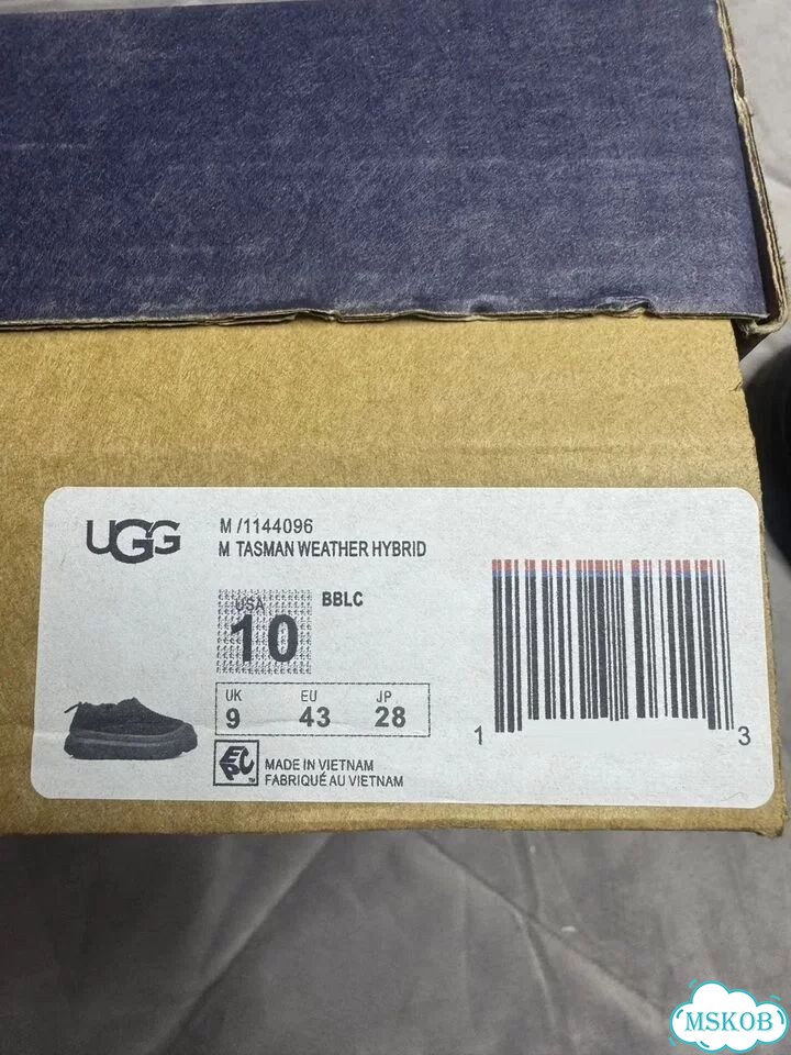 UGG Tasman Weather Hybrid ботинки чёрные EU 43 фото 8
