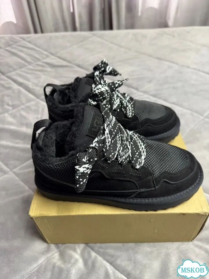 UGG Lowmel Sneaker женские кроссовки чёрные EU 40 фото 2