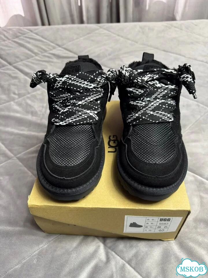 UGG Lowmel Sneaker женские кроссовки чёрные EU 40 фото 3