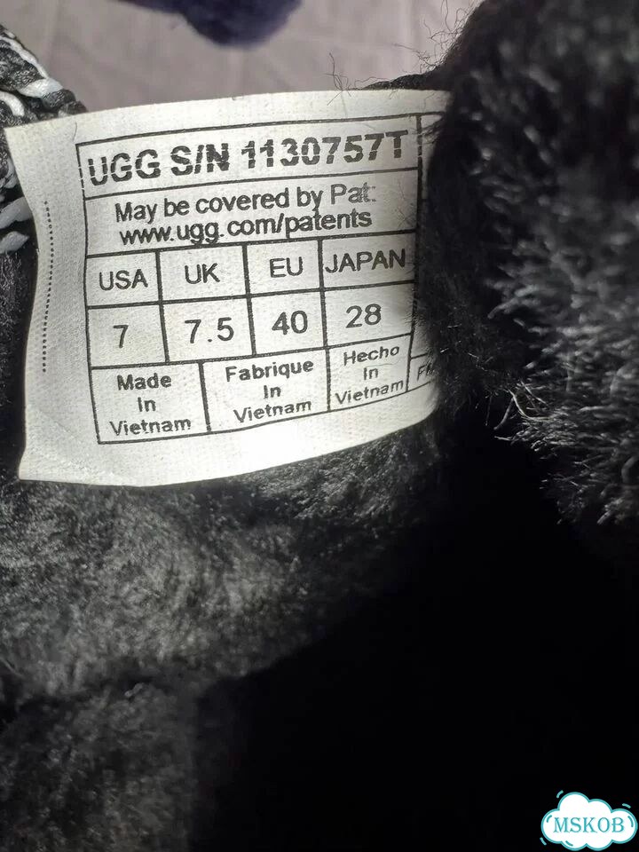 UGG Lowmel Sneaker женские кроссовки чёрные EU 40 фото 7