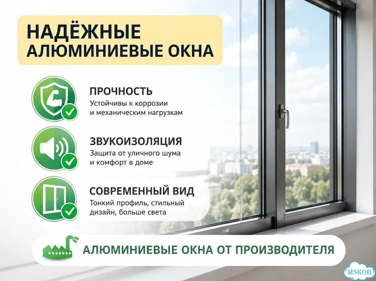 Алюминиевые Окна и Алюминиевые Двери фото 1