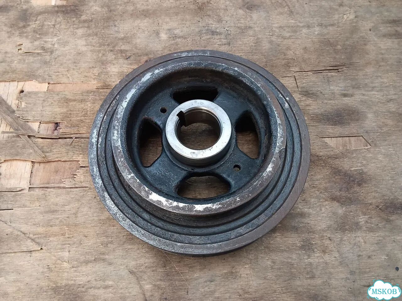 Шкив коленвала SR20 Nissan Serena C24 фото 1