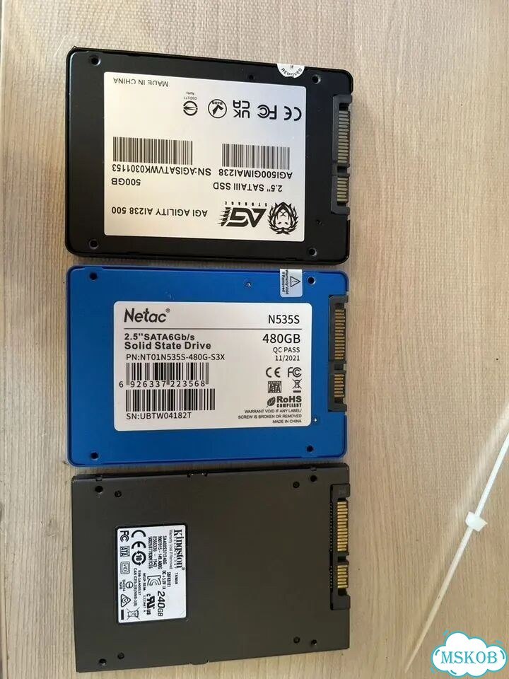 Жесткие диски SSD формат 2.5 фото 1