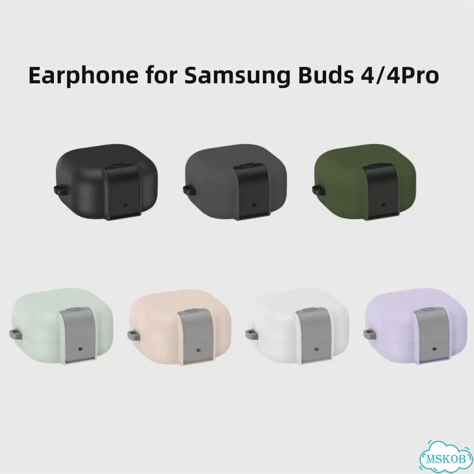 Чехол для Samsung Galaxy Buds 4/4Pro, черный фото 3