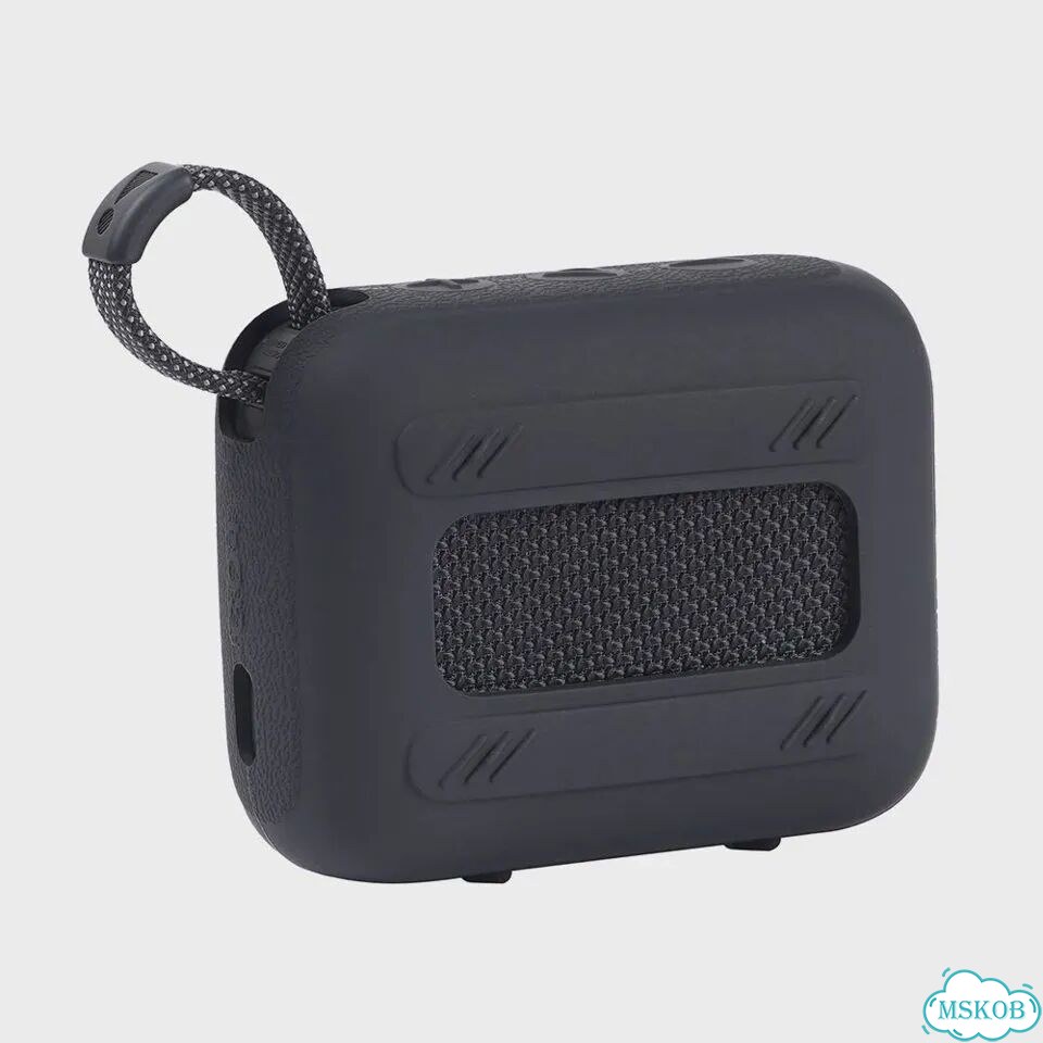 Чехол для динамика JBL GO4 силиконовый Зеленый, D фото 5