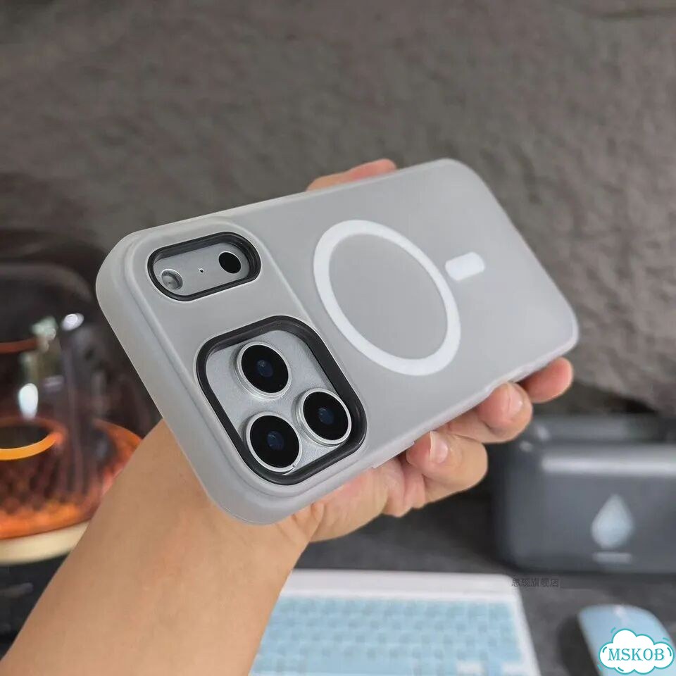 Роскошный матовый чехол для телефона 2-в-1 с беспроводной зарядкой и iPhone 12 Про, Белый, белый фото 2
