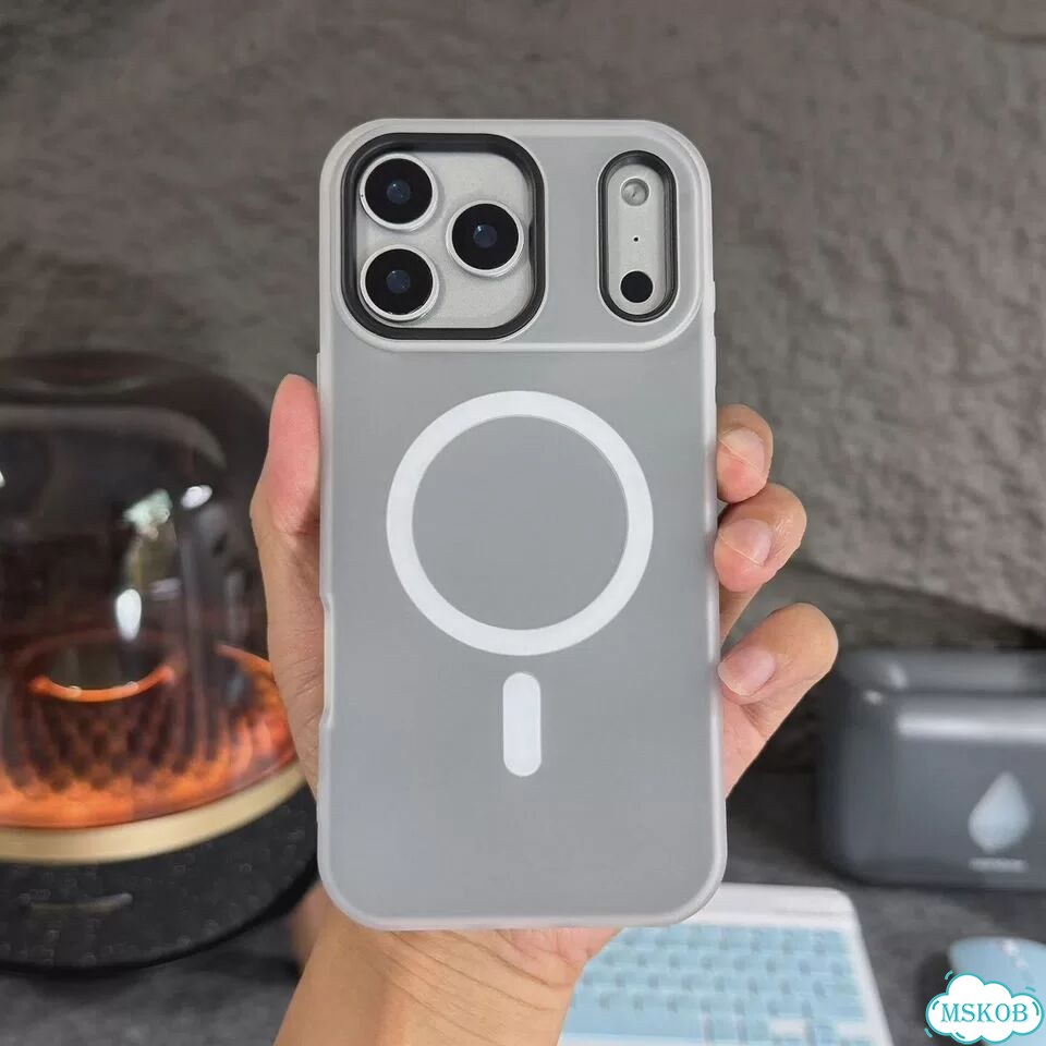 Роскошный матовый чехол для телефона 2-в-1 с беспроводной зарядкой и iPhone 12 Про, Белый, белый фото 4