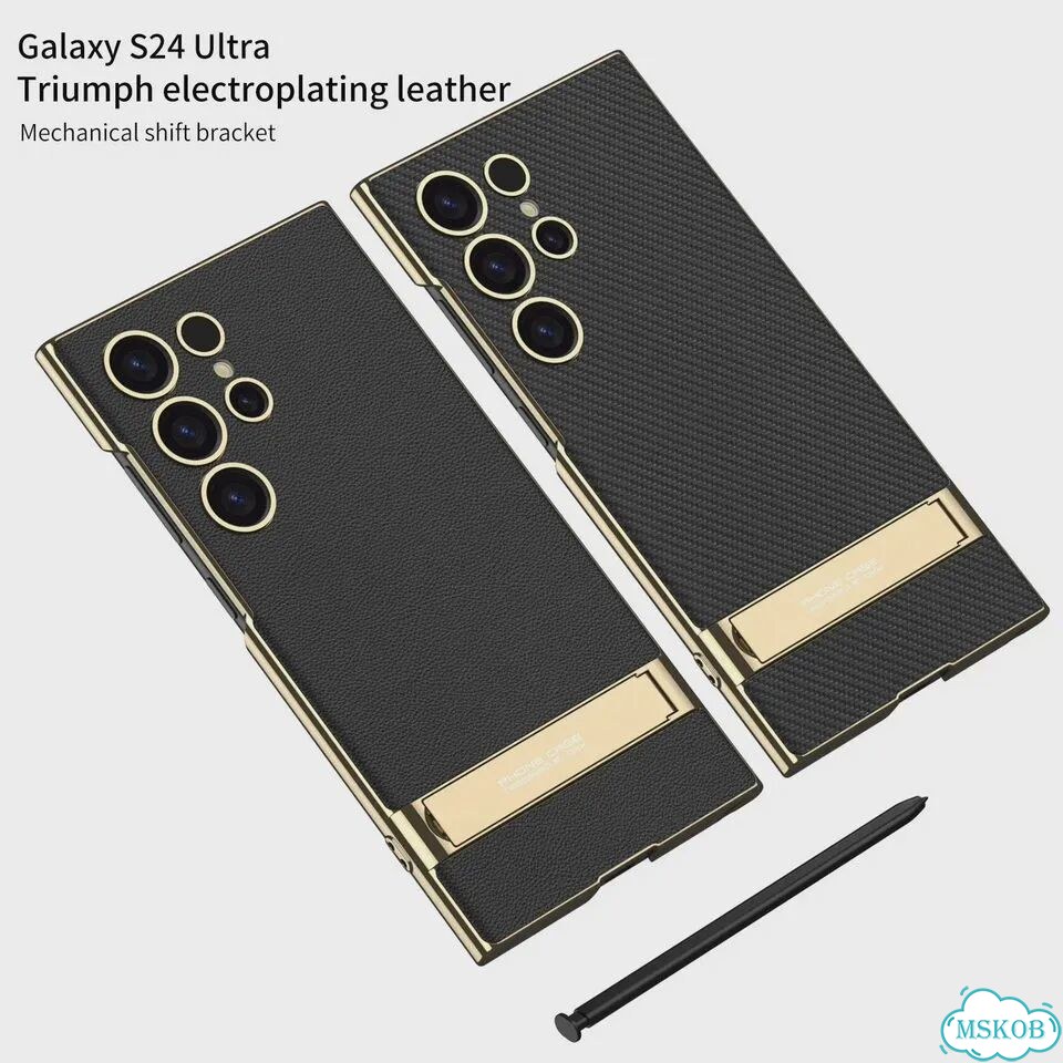Чехол для Samsung Galaxy S26 Ultra, красный, с ручкой фото 5
