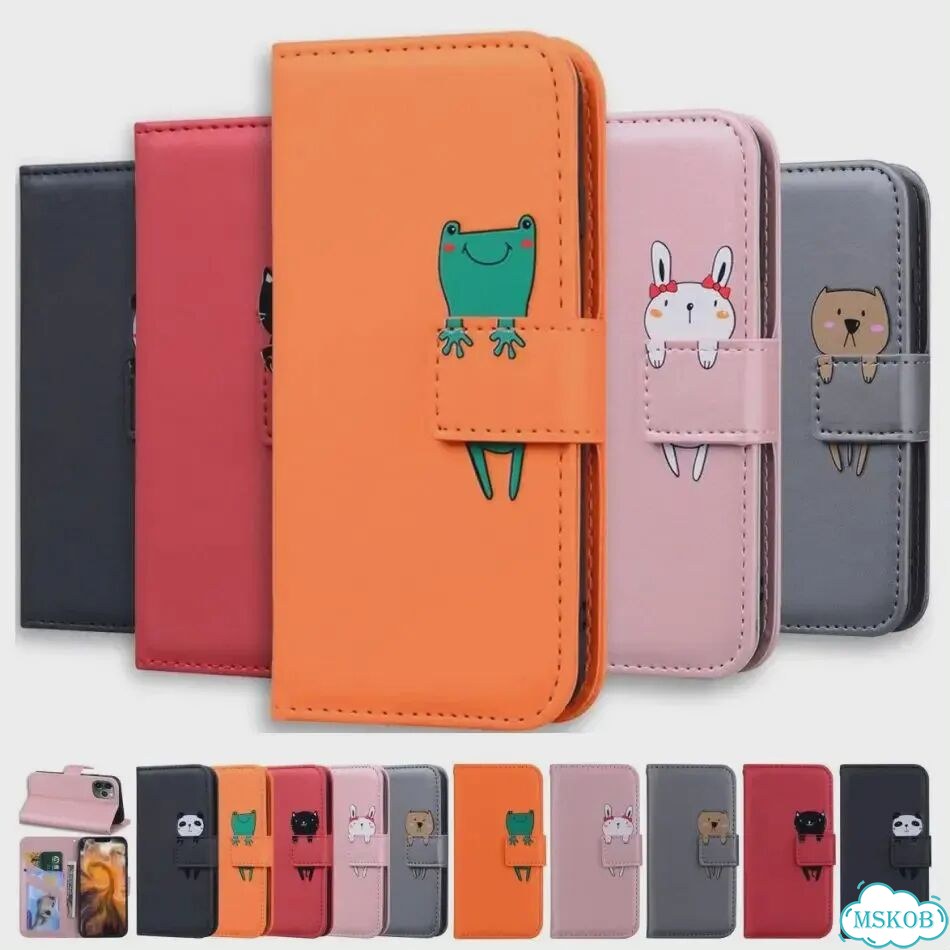 Черный чехол-книжка для iPhone 14 Pro с панда фото 2