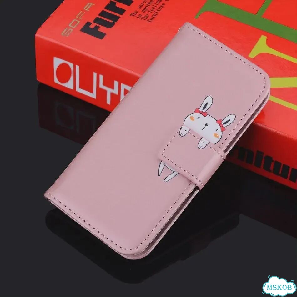 Черный чехол-книжка для iPhone 14 Pro с панда фото 6