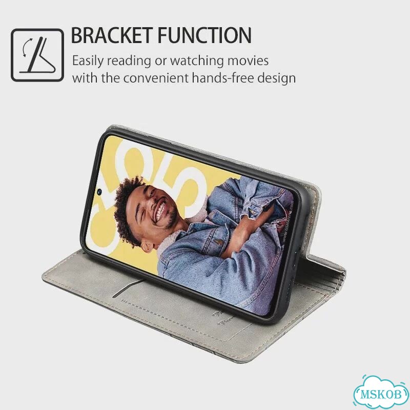 Чехол-книжка для realme C55 чехол Etui realme gt neo 5 se 3 3T 2 10 9 6 7 8 Серый, Gray, Realme 8i фото 4