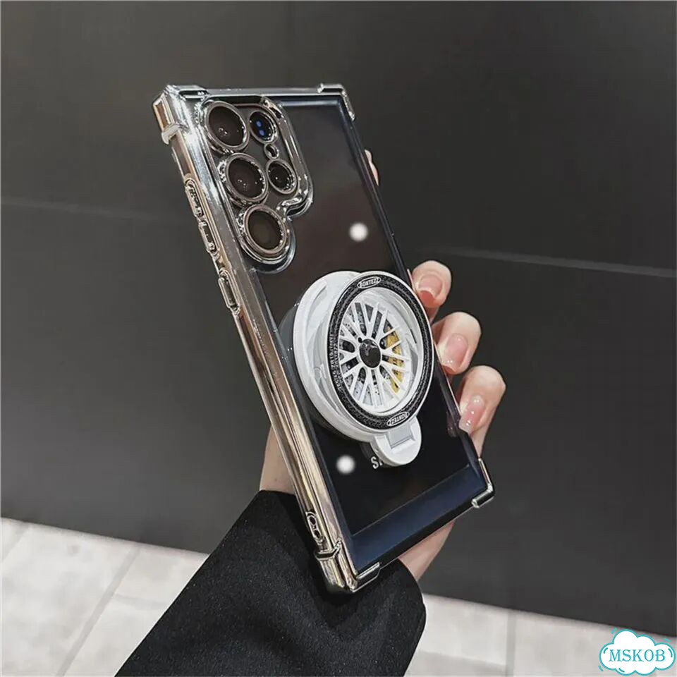 Чехол для Samsung Galaxy S25 Ultra, Dark Purple, с кольцом фото 4