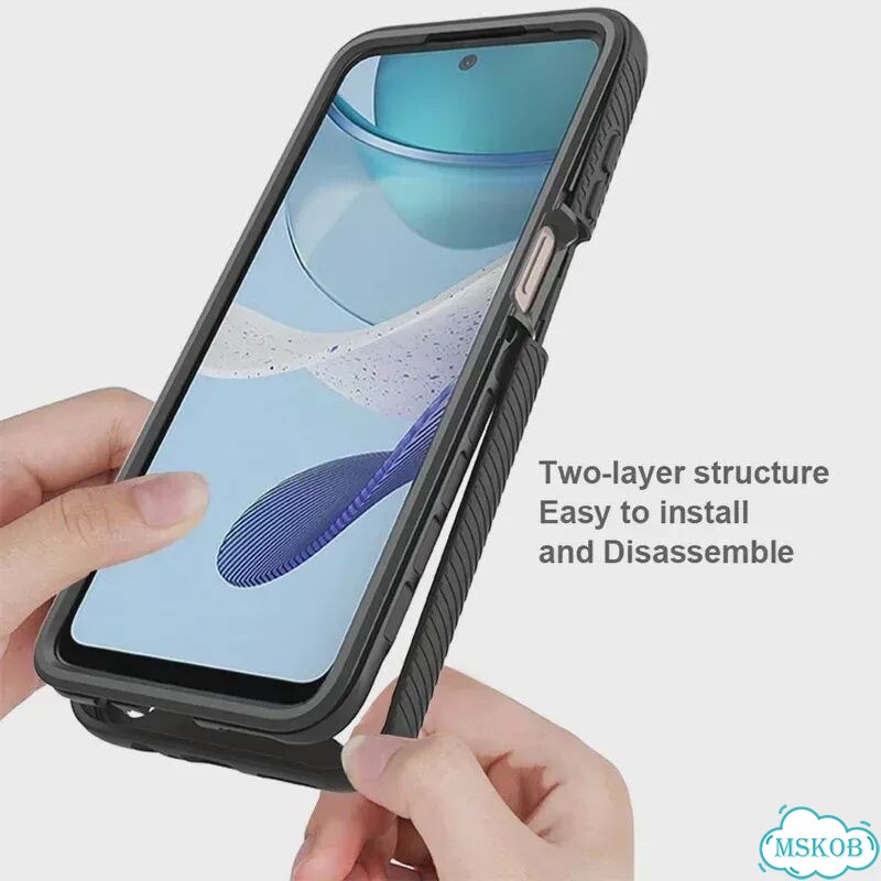 Защитная пленка PET Crystal Case для Motorola Moto G86 Power, G56, Черный, Black, Moto G86 Power 5G фото 7