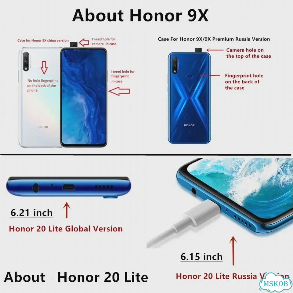 Красный чехол для Honor 90/70/50 фото 7