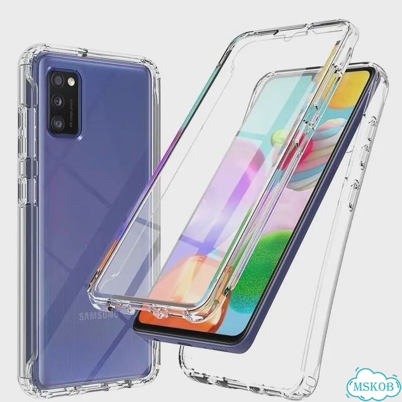 Чехол для Samsung Galaxy A51 4G, силикон, двойной фото 1